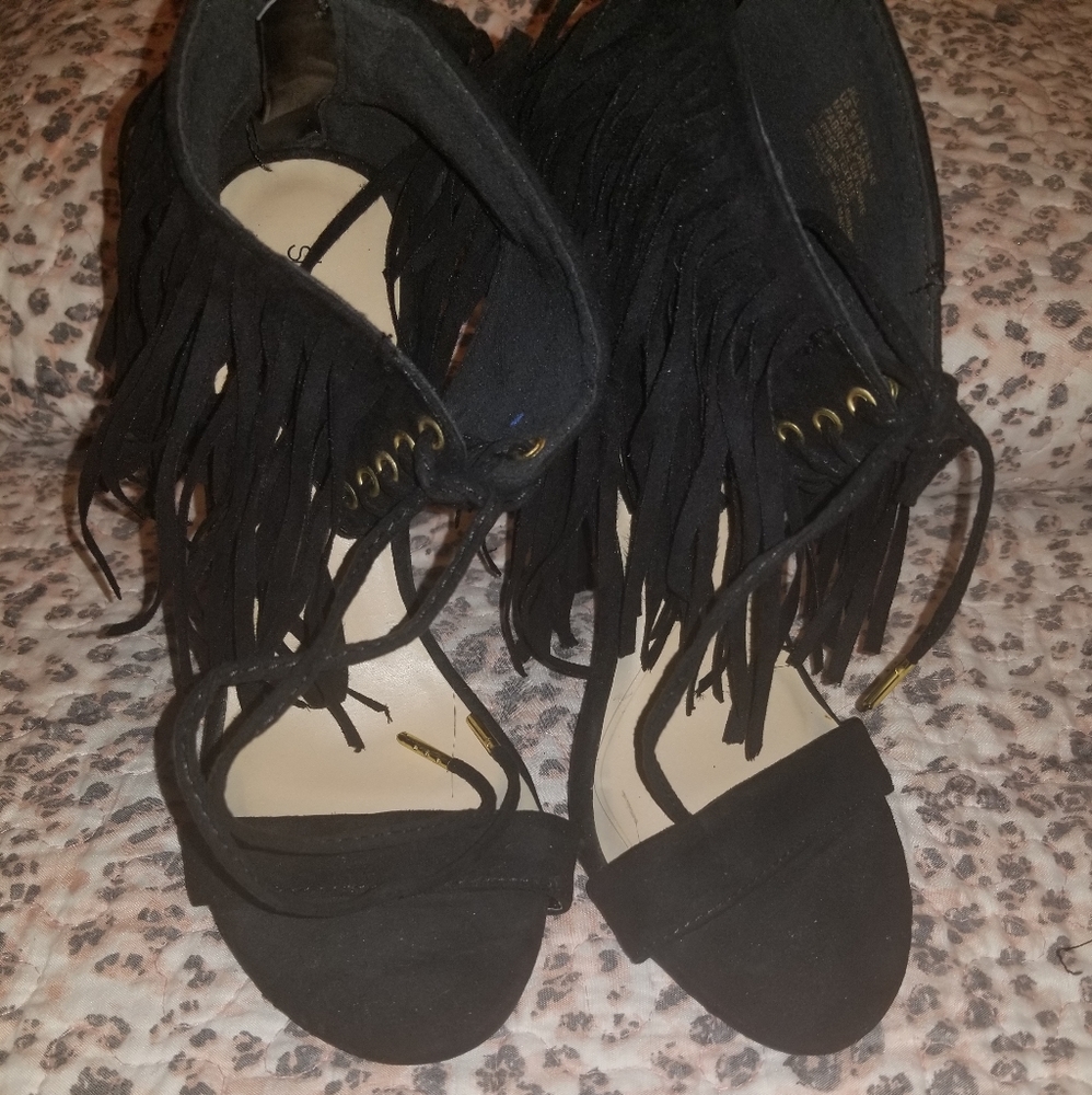 Black heels